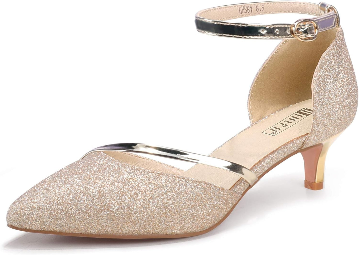 IDIFU Women IN2 Maxine Low Kitten Heels