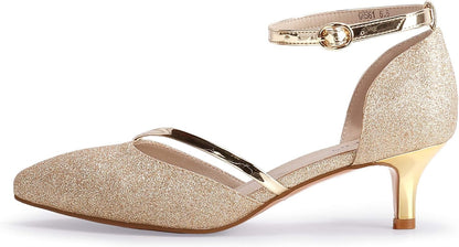 IDIFU Women IN2 Maxine Low Kitten Heels