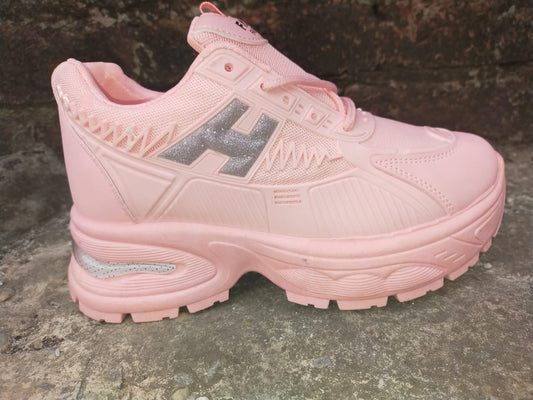 Ladies Sneakers high sole chunky shoes for girls & women with Beautiful Design