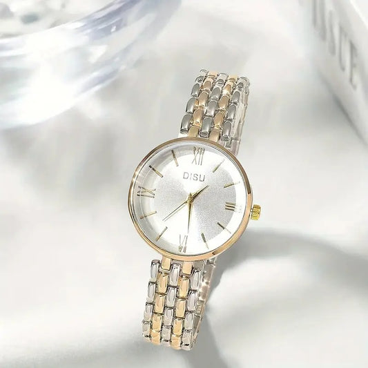 Elegant women's quartz watch roman